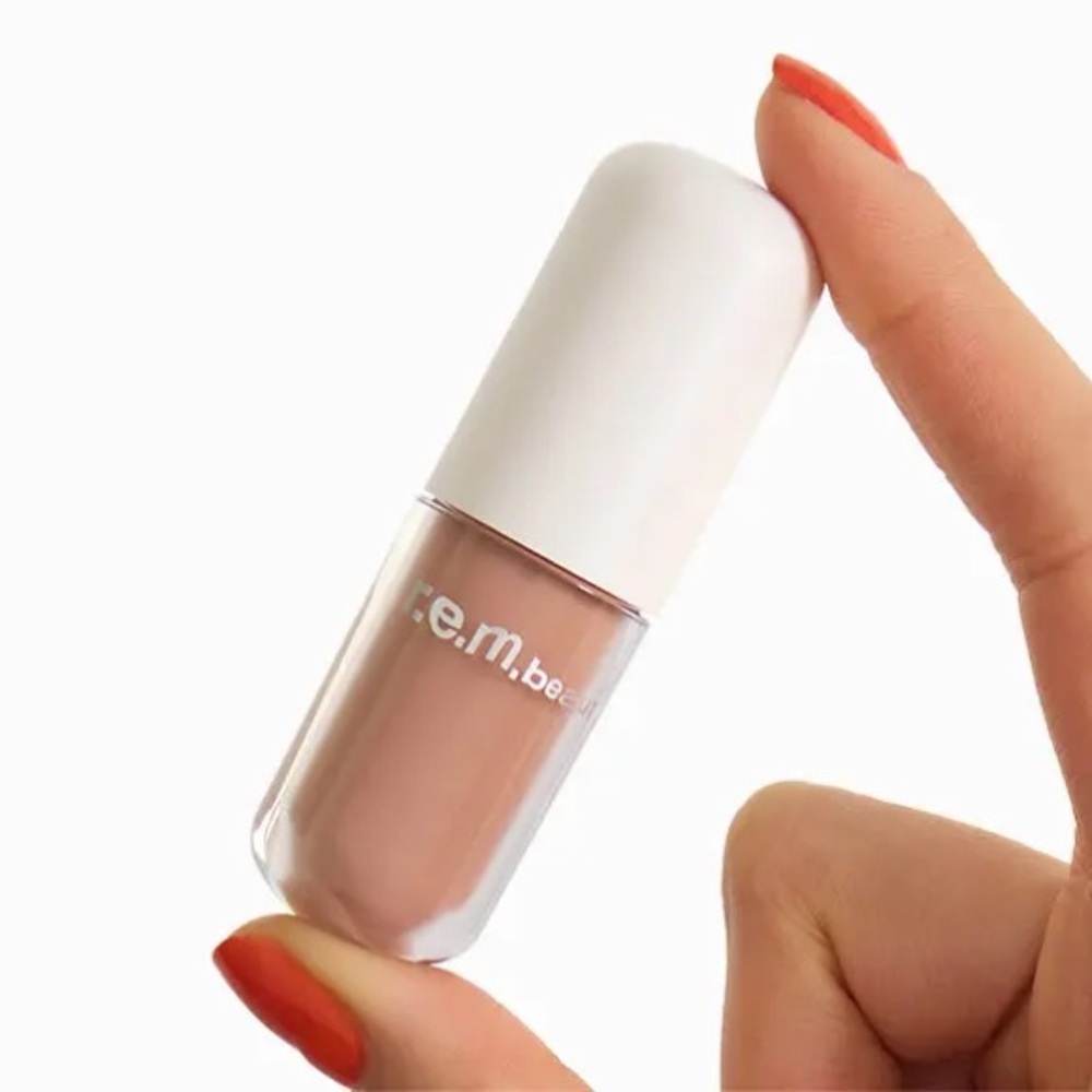 rem beauty NVM liquid eyeshadow taupe brown NIB